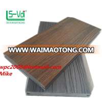 like real wood140-22mm co-extrusion WPC decking use for outdoor flooring